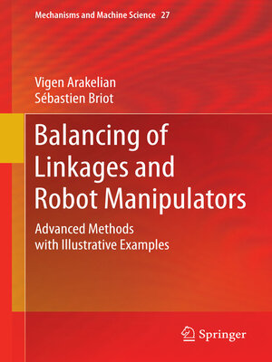cover image of Balancing of Linkages and Robot Manipulators